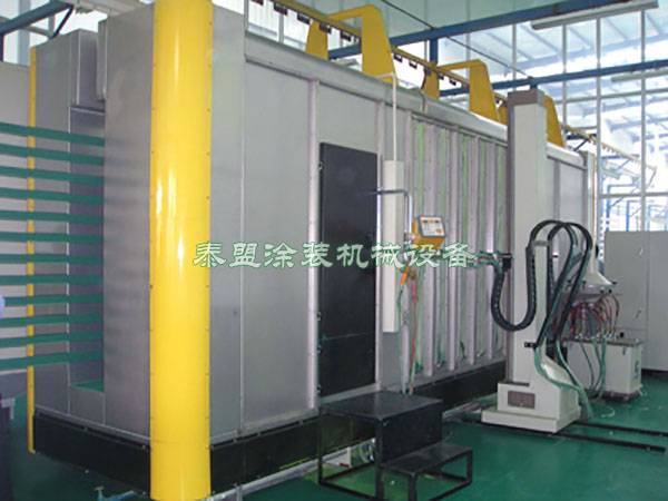 往復機噴粉柜